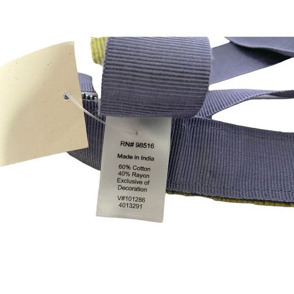 Beaded Sash Tie Belt Coldwater Creek Artsy L/XL - Picture 4 of 4